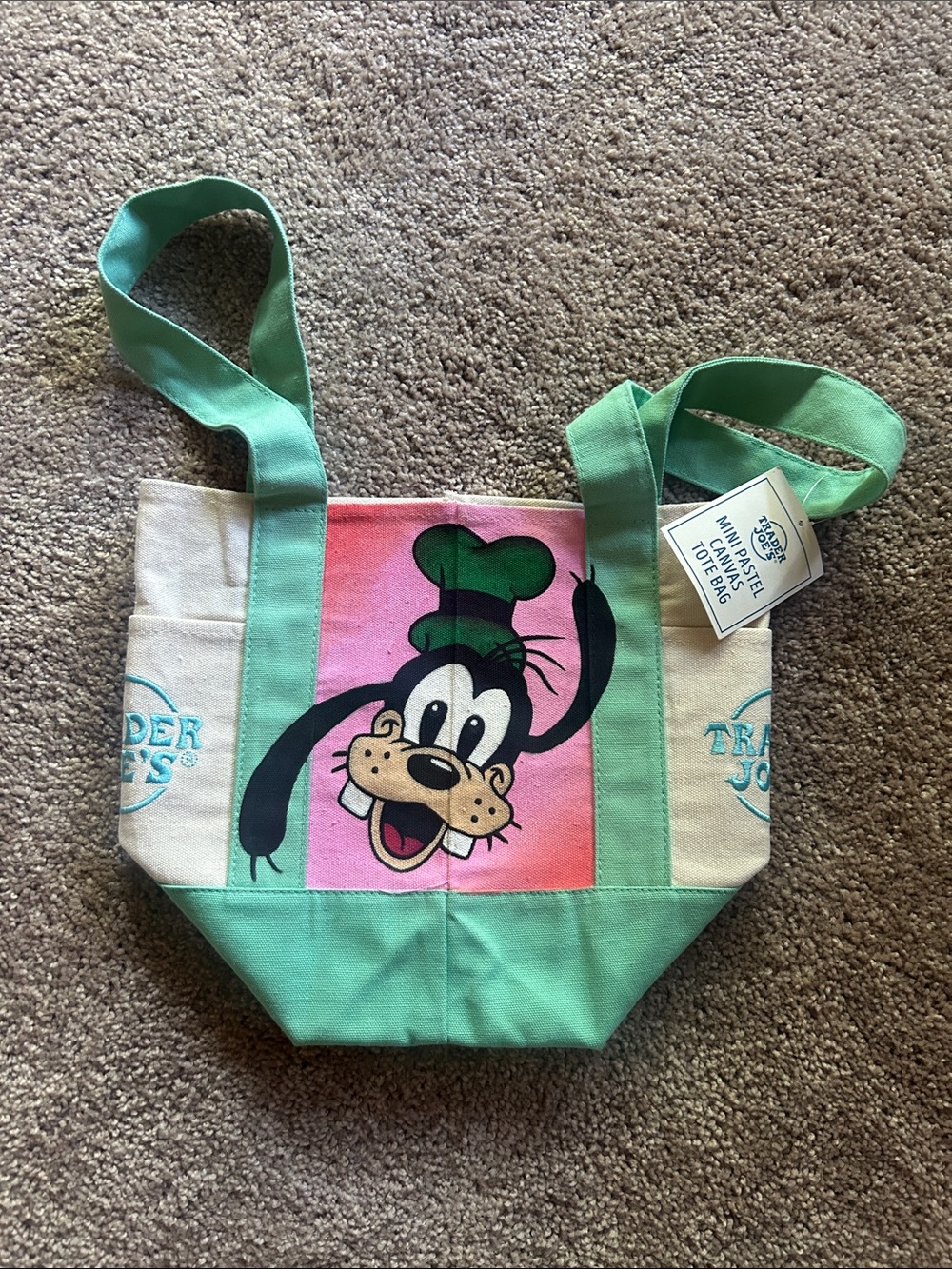 Trader Joe’s Goofy Canvas Mini Tote